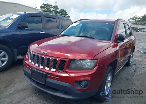 2014 Jeep Compass Sport z USA, uszkodzony, nr VIN 1C4NJCBA9ED881503